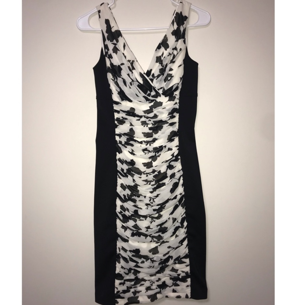 A v- neck White House | Black Market dress.